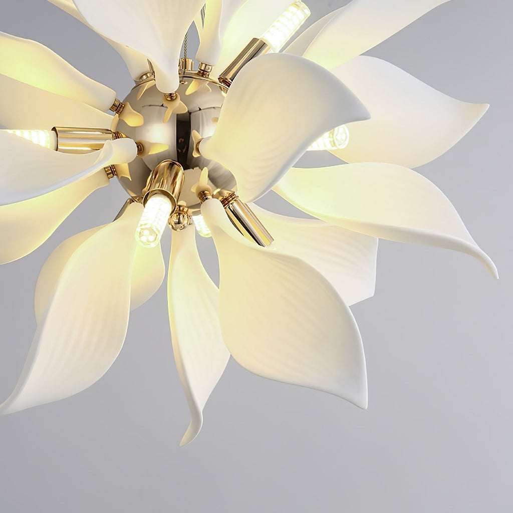 Ilarose Ceramic Chandelier-Moonnatur