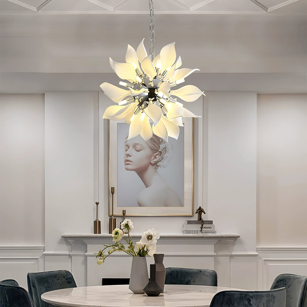 Ilarose Ceramic Chandelier-Moonnatur