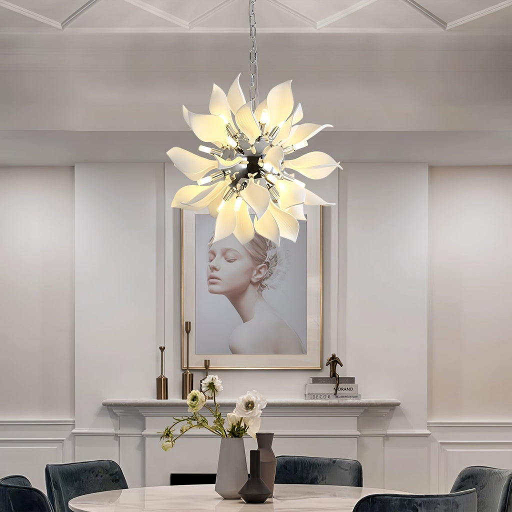 Ilarose Ceramic Chandelier-Moonnatur
