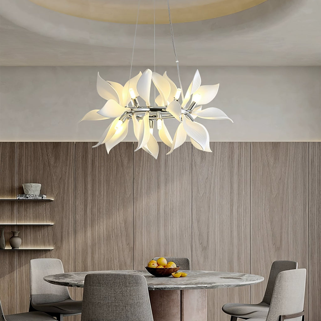 Ilarose Ceramic Chandelier-Moonnatur