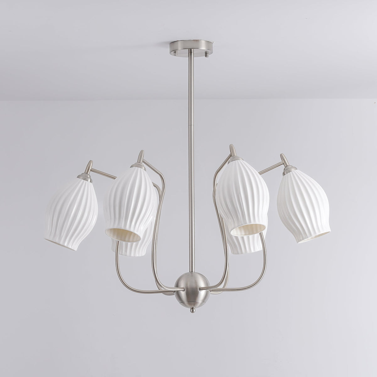 Briamere Ceramic Chandelier-Moonnatur