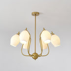 Briamere Ceramic Chandelier-Moonnatur