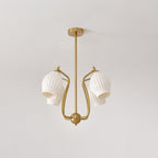 Briamere Ceramic Chandelier-Moonnatur