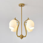 Briamere Ceramic Chandelier-Moonnatur