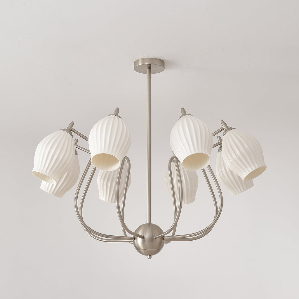 Briamere Ceramic Chandelier-Moonnatur