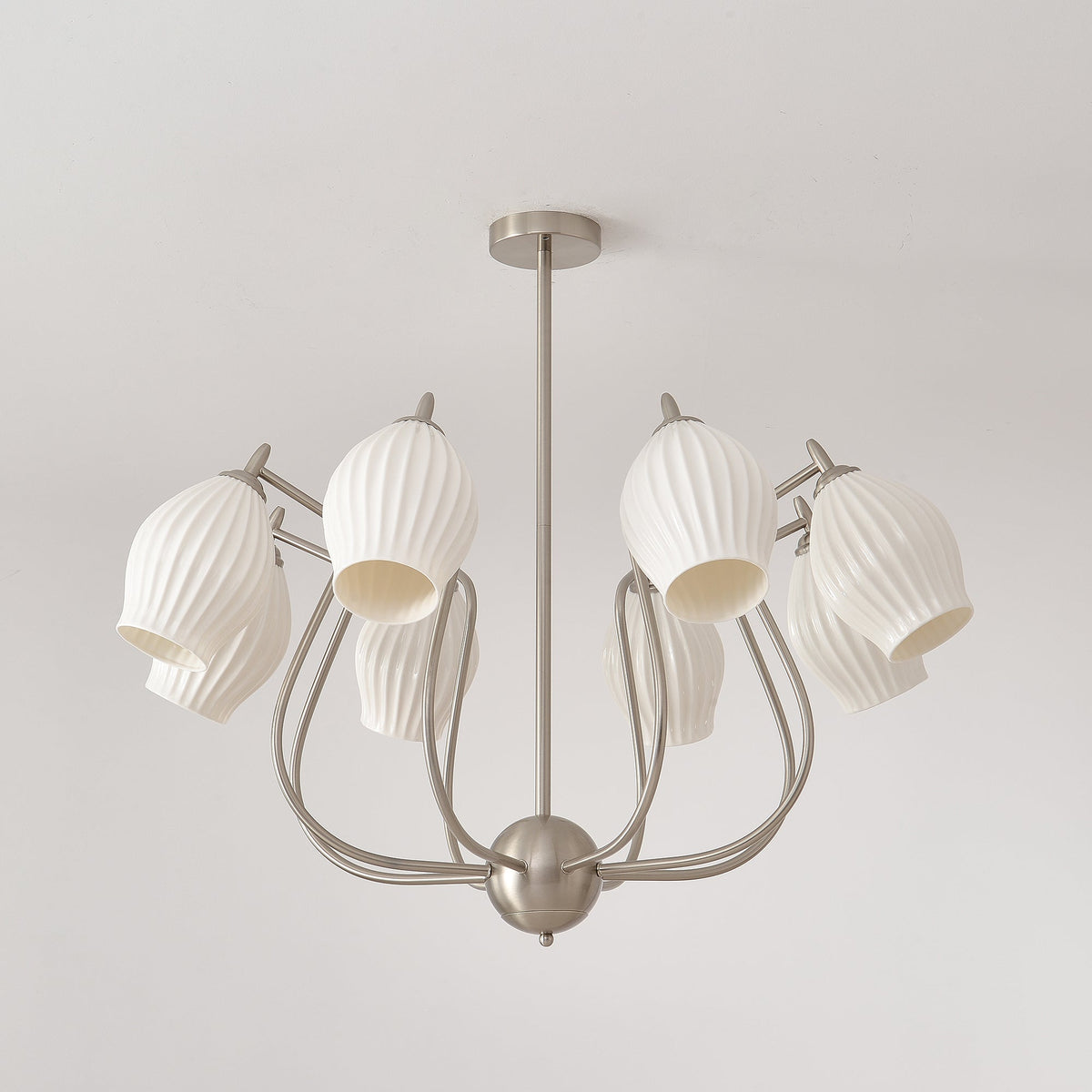 Briamere Ceramic Chandelier-Moonnatur
