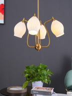 Briamere Ceramic Chandelier-Moonnatur