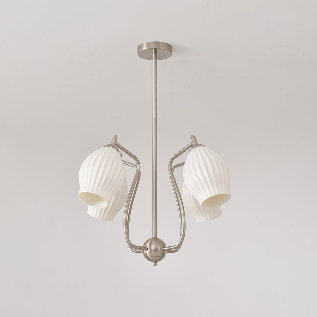 Briamere Ceramic Chandelier-Moonnatur