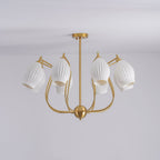 Briamere Ceramic Chandelier-Moonnatur