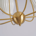 Briamere Ceramic Chandelier-Moonnatur