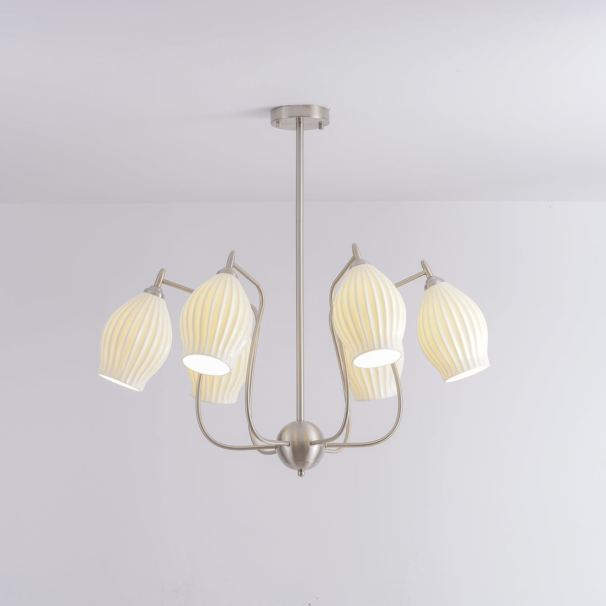 Briamere Ceramic Chandelier-Moonnatur