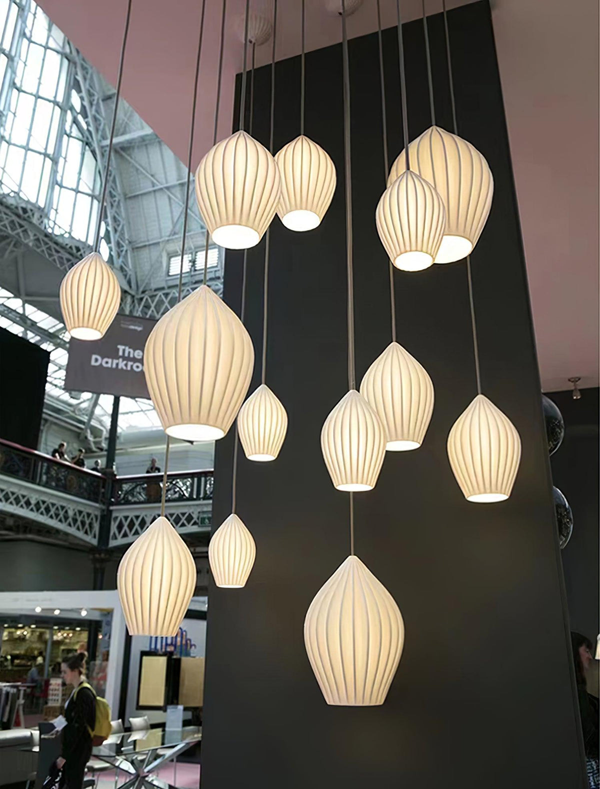Eriava Ceramic Pendant Light-Moonnatur