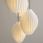 Eriava Ceramic Pendant Light-Moonnatur