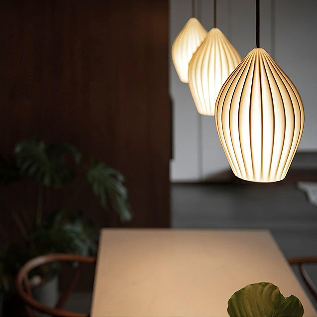 Eriava Ceramic Pendant Light-Moonnatur