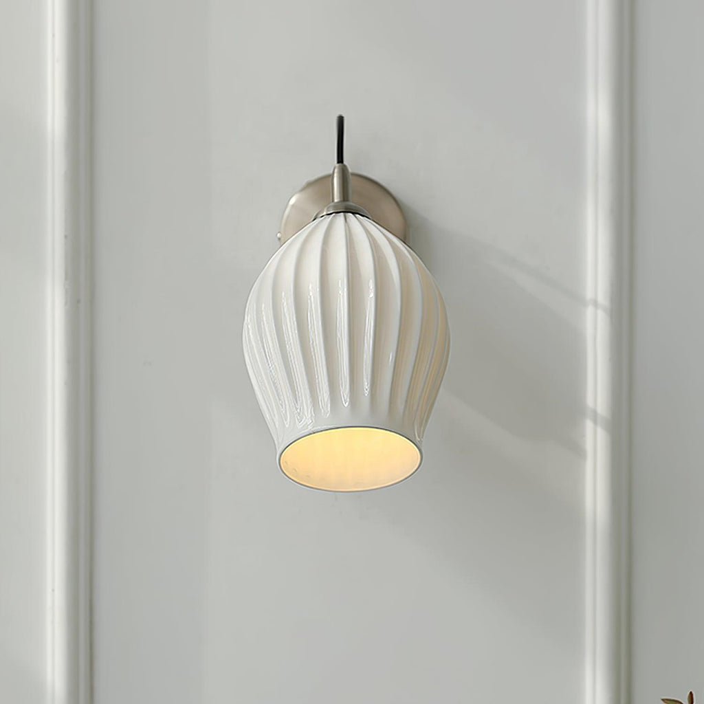 Ilveniel Ceramic Wall Light-Moonnatur