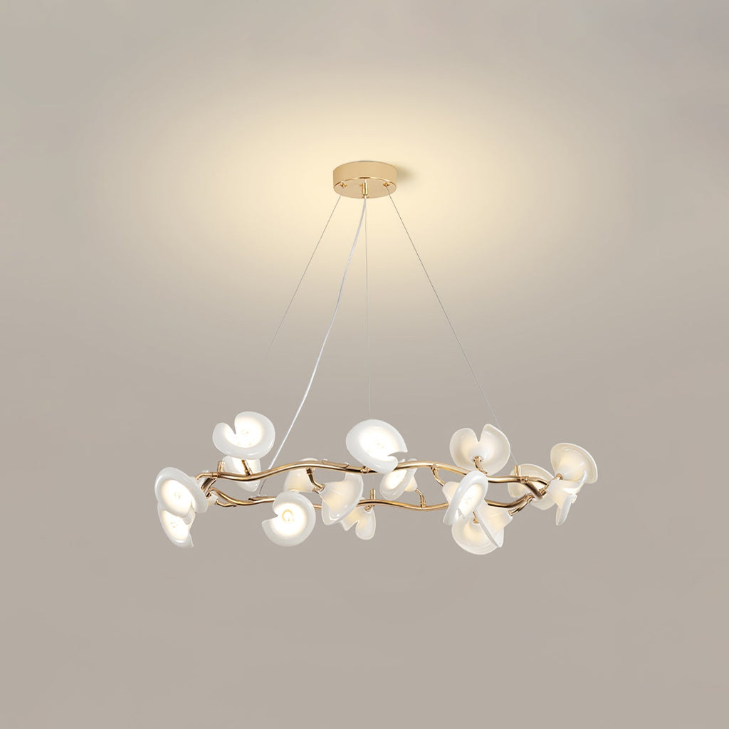 Garrowwyn Ceramic Chandelier-Moonnatur