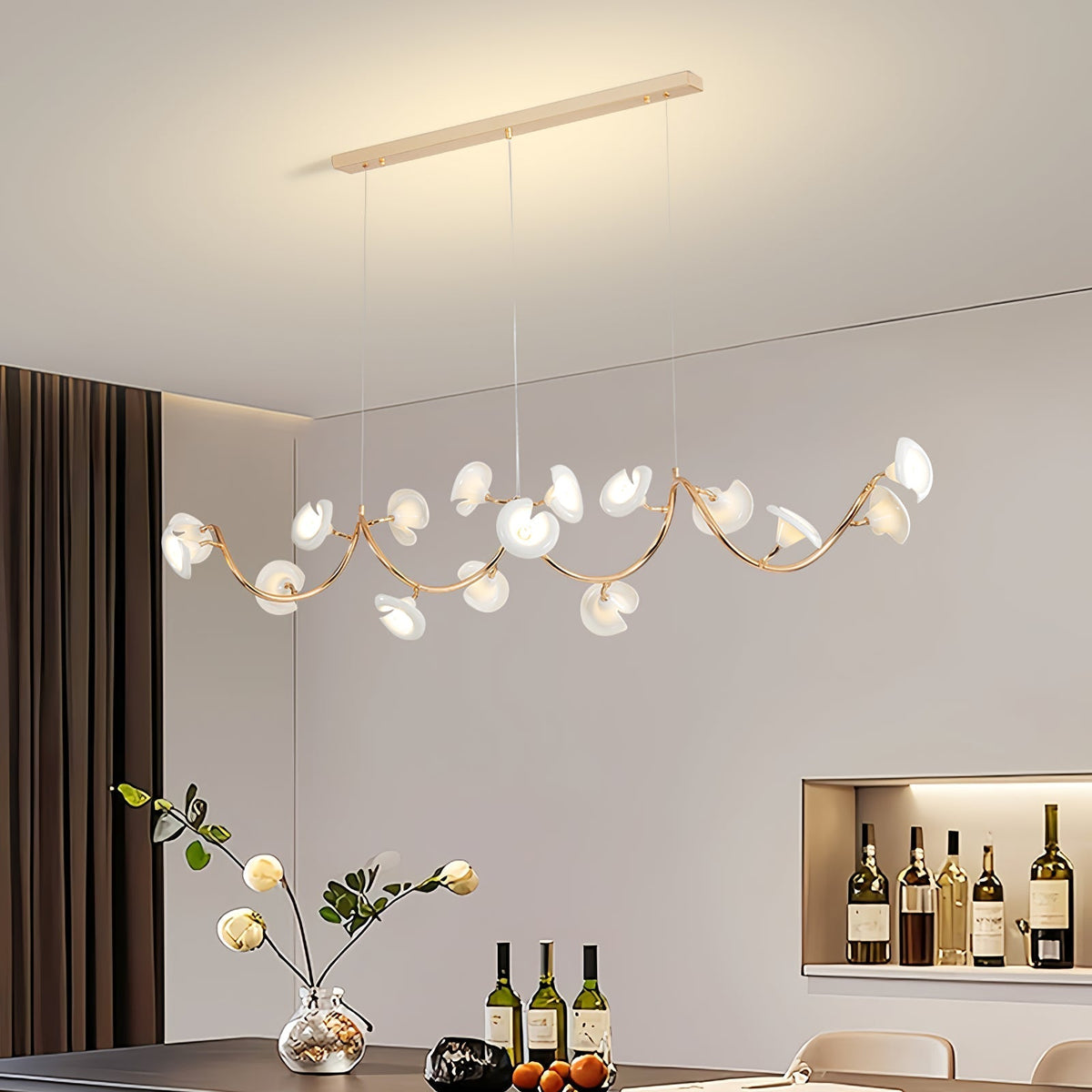 Garrowwyn Ceramic Chandelier-Moonnatur