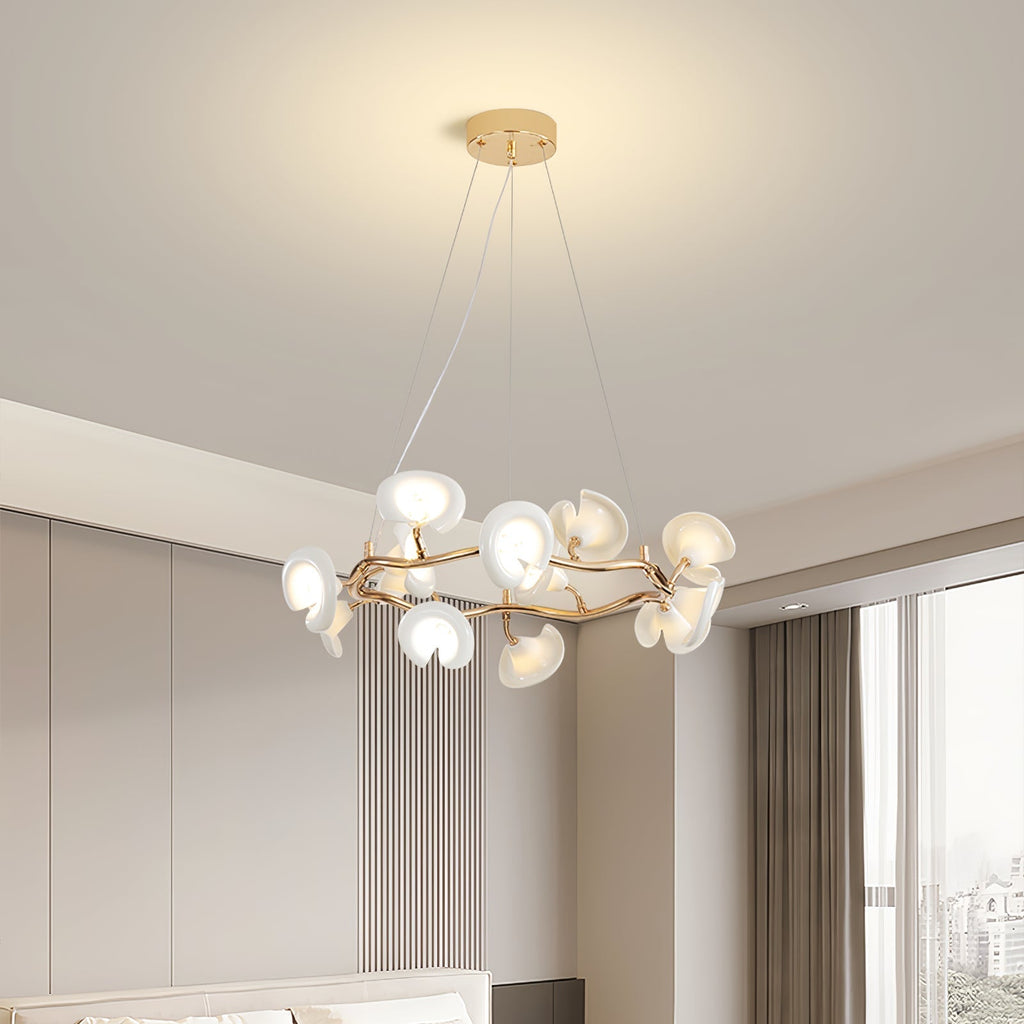 Garrowwyn Ceramic Chandelier-Moonnatur