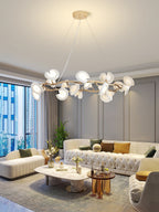 Garrowwyn Ceramic Chandelier-Moonnatur