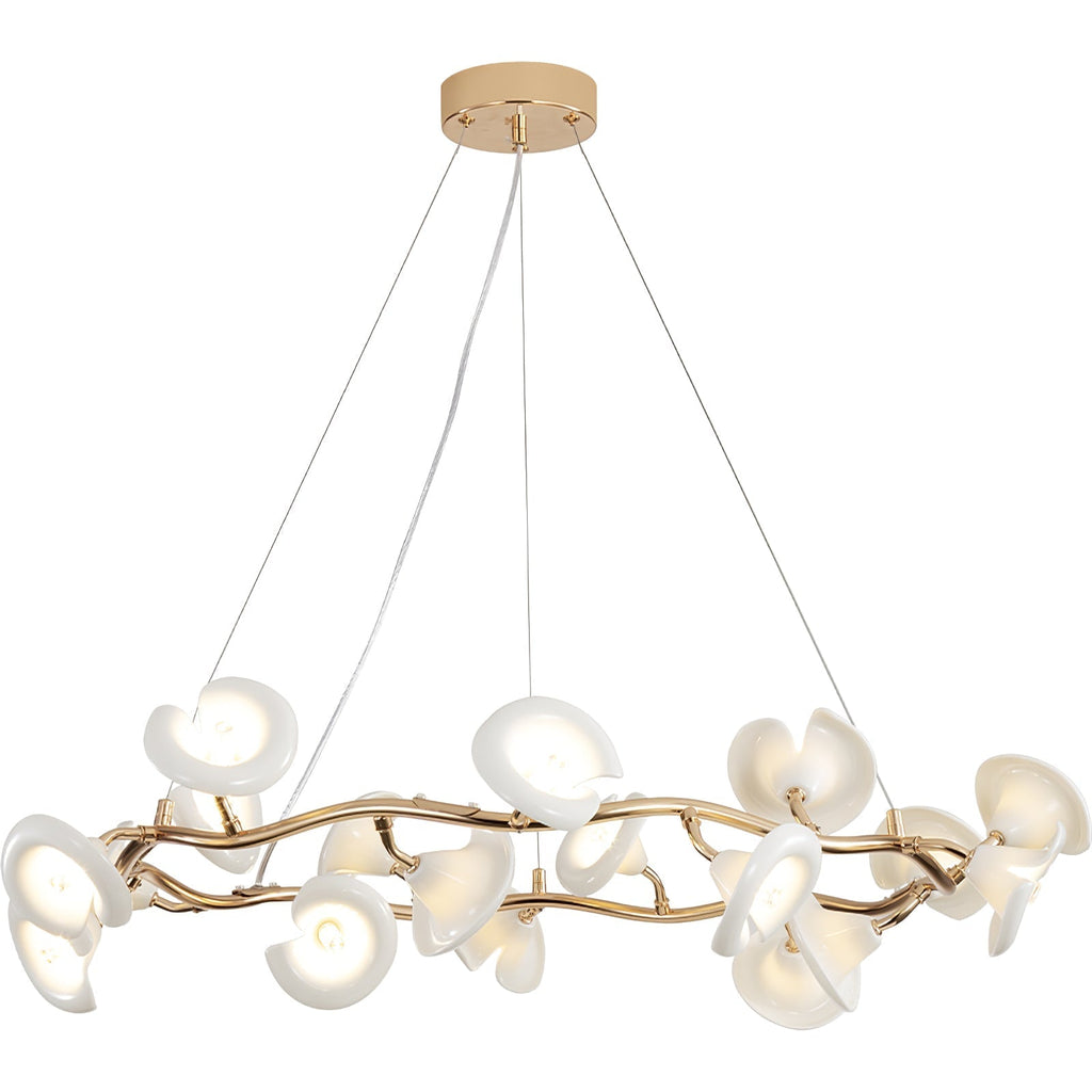 Garrowwyn Ceramic Chandelier-Moonnatur