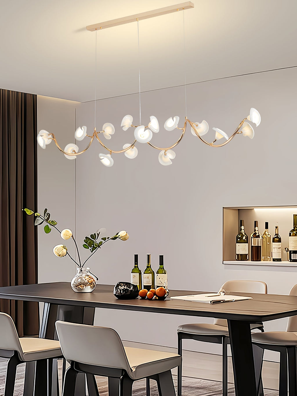 Garrowwyn Ceramic Chandelier-Moonnatur