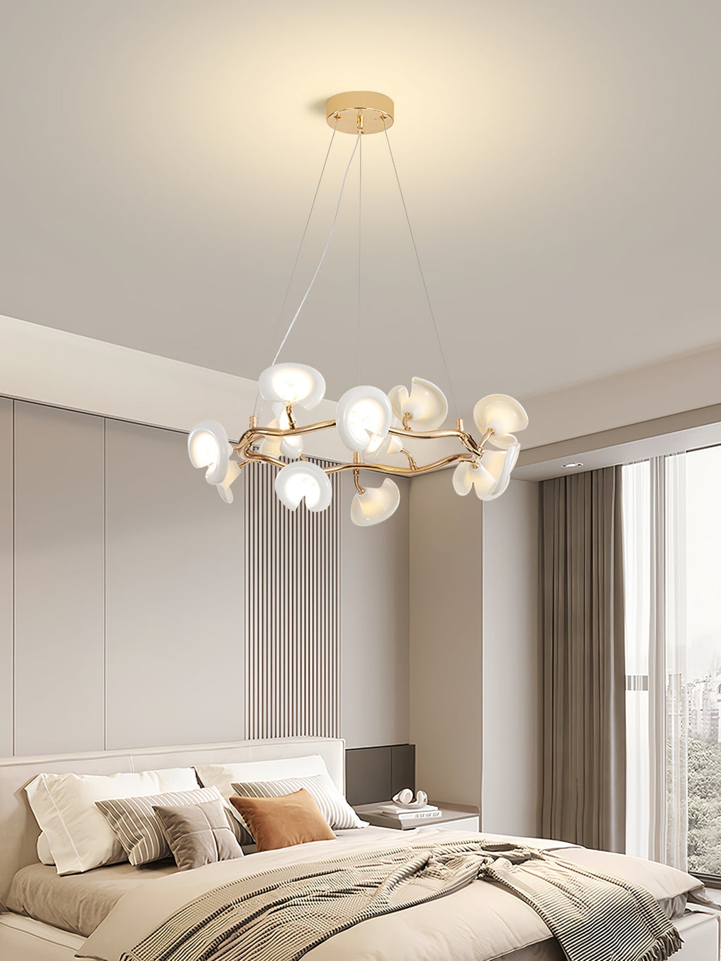 Garrowwyn Ceramic Chandelier-Moonnatur
