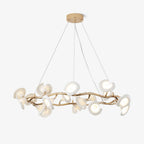 Garrowwyn Ceramic Chandelier-Moonnatur