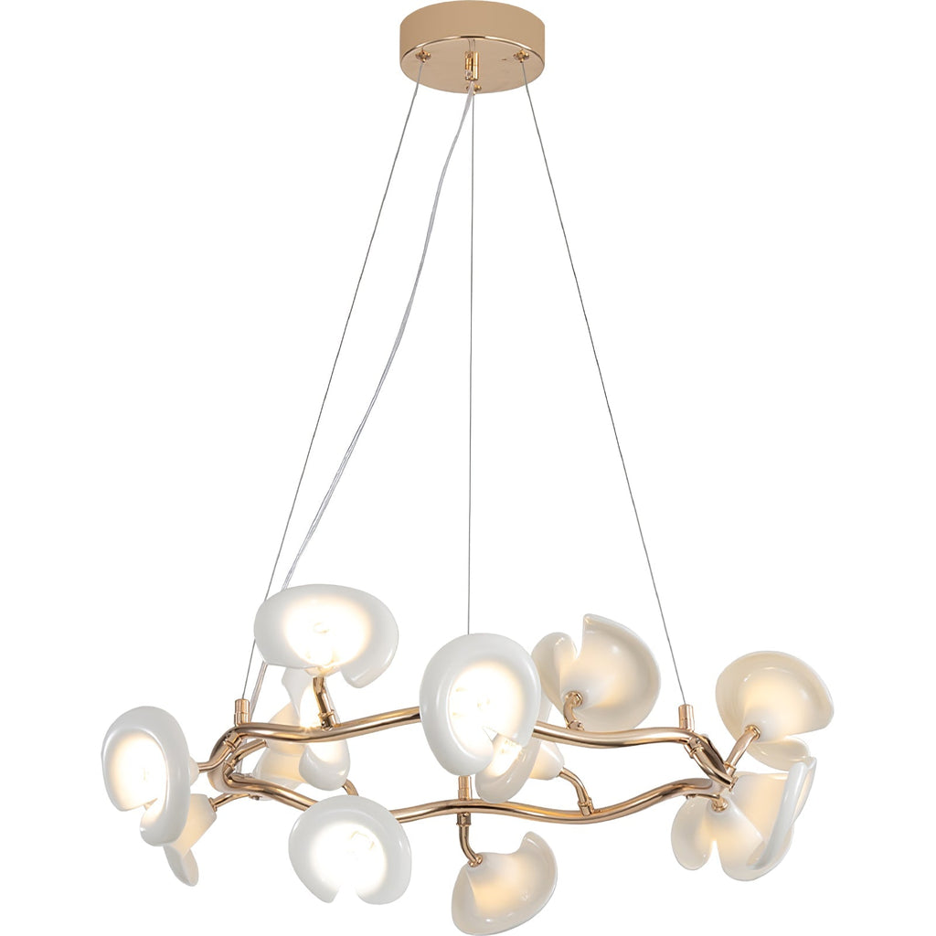 Garrowwyn Ceramic Chandelier-Moonnatur