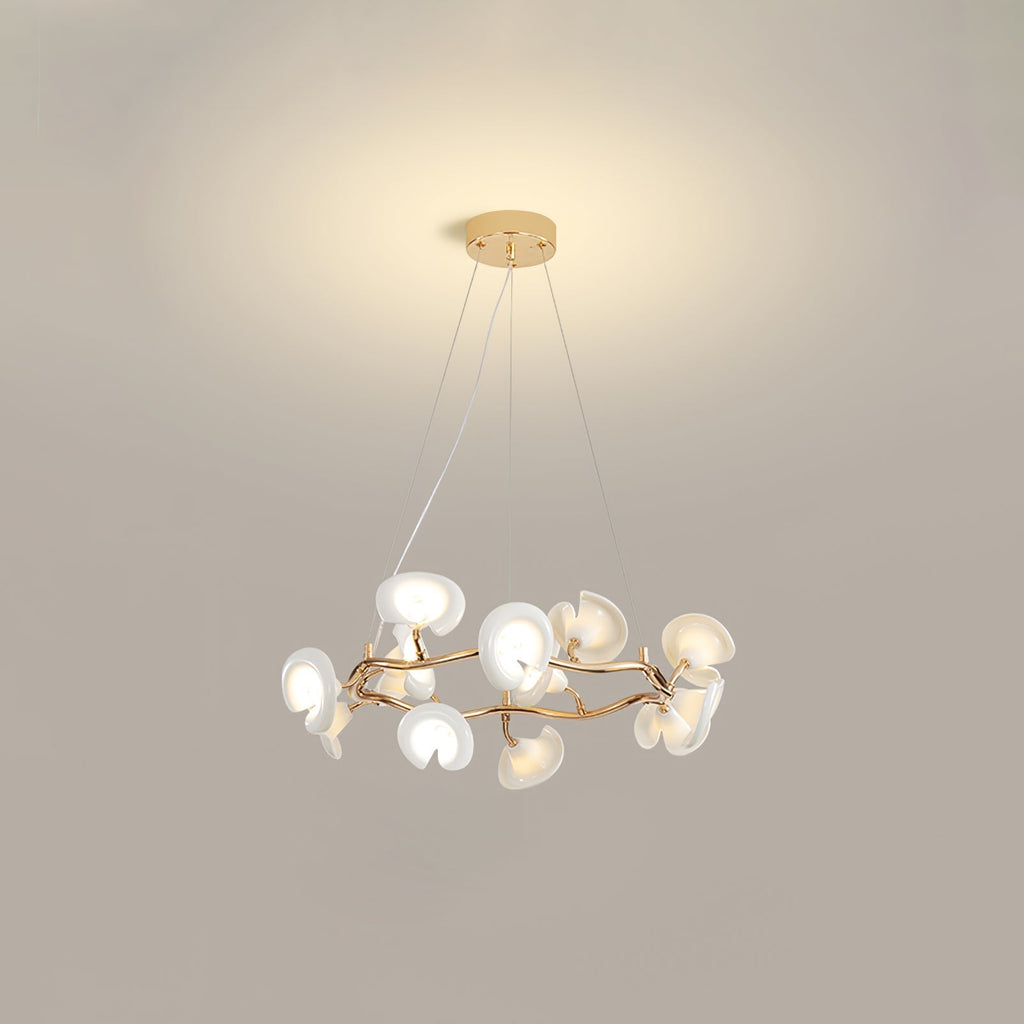 Garrowwyn Ceramic Chandelier-Moonnatur