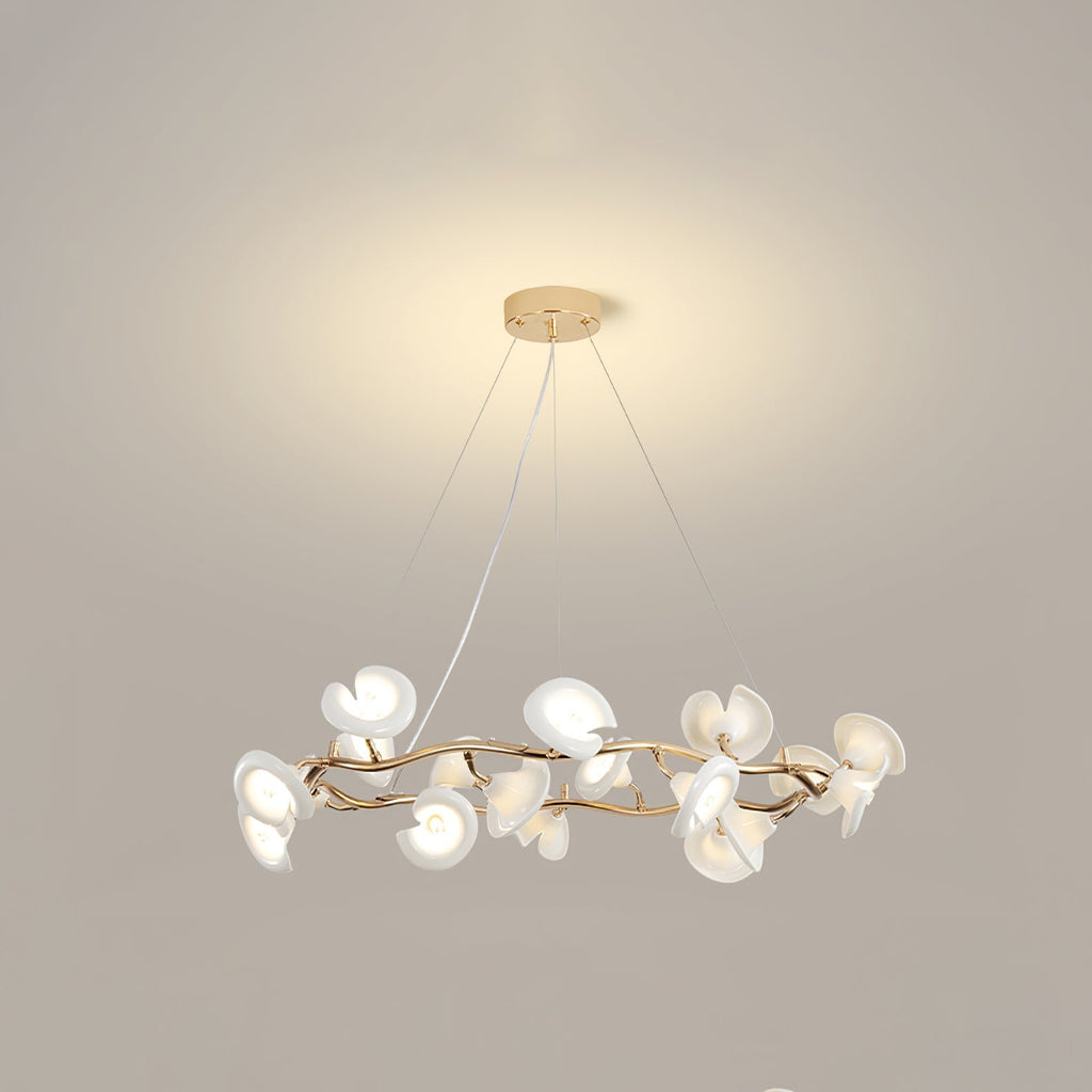 Garrowwyn Ceramic Chandelier-Moonnatur