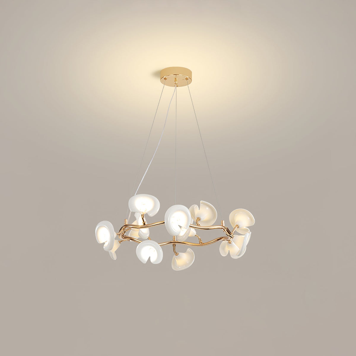 Garrowwyn Ceramic Chandelier-Moonnatur