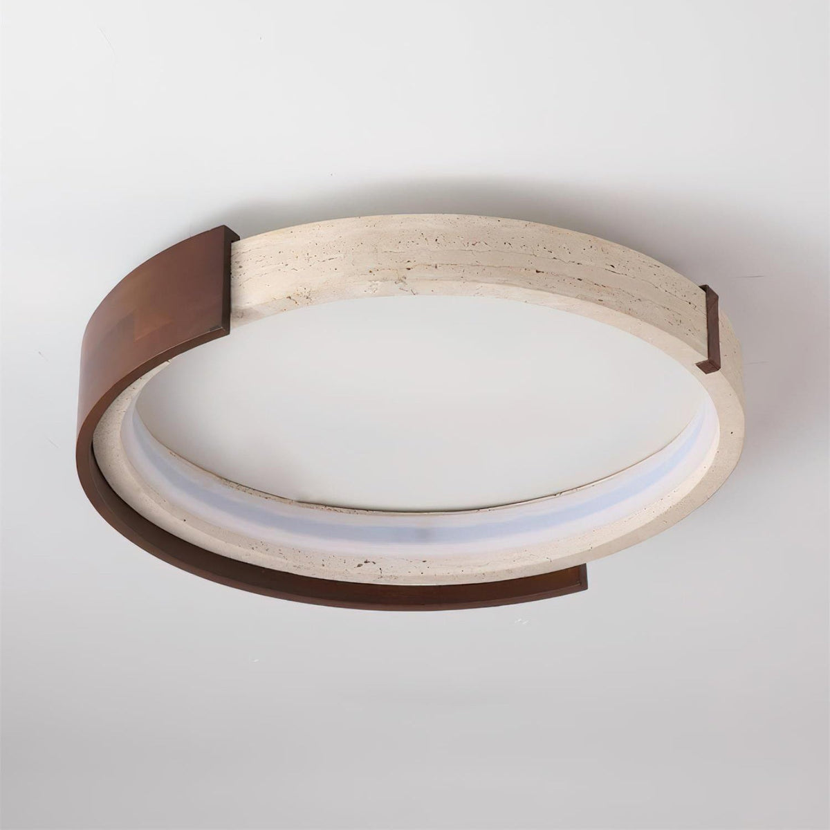 Rardenlynne Travertine Ceiling Light-Moonnatur