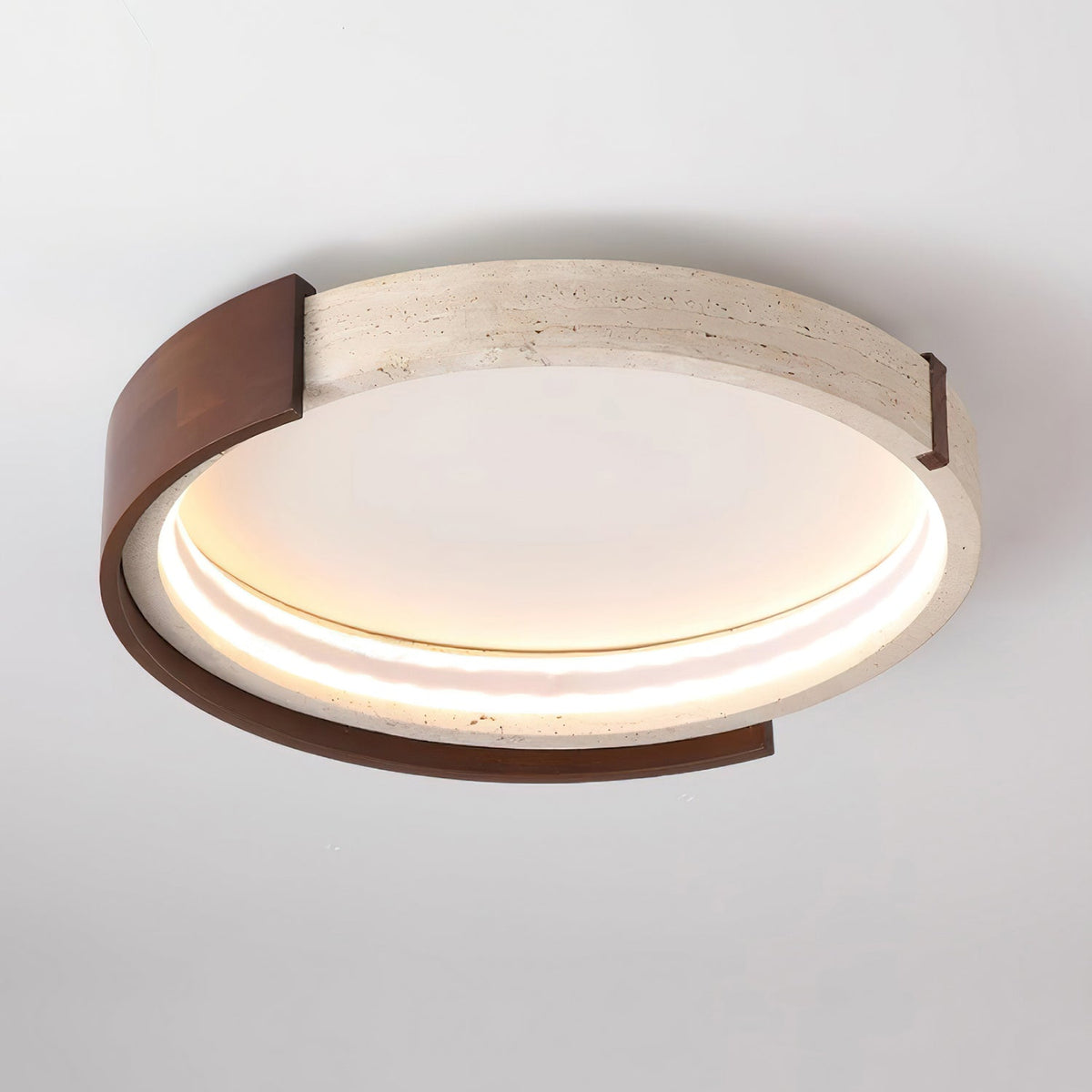 Rardenlynne Travertine Ceiling Light-Moonnatur