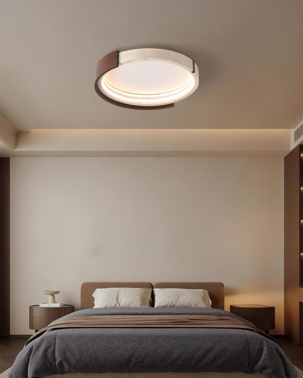 Rardenlynne Travertine Ceiling Light-Moonnatur