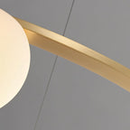 Langrenrose Glass Chandelier-Moonnatur