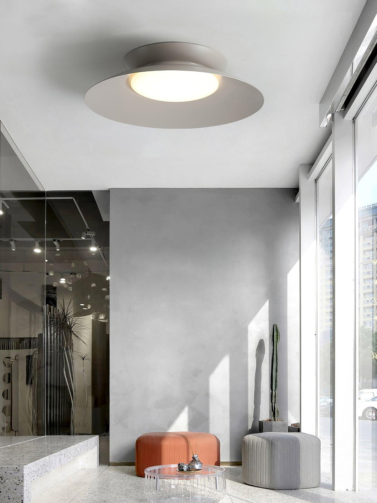 Sardenlyn Acrylic Ceiling Light-Moonnatur