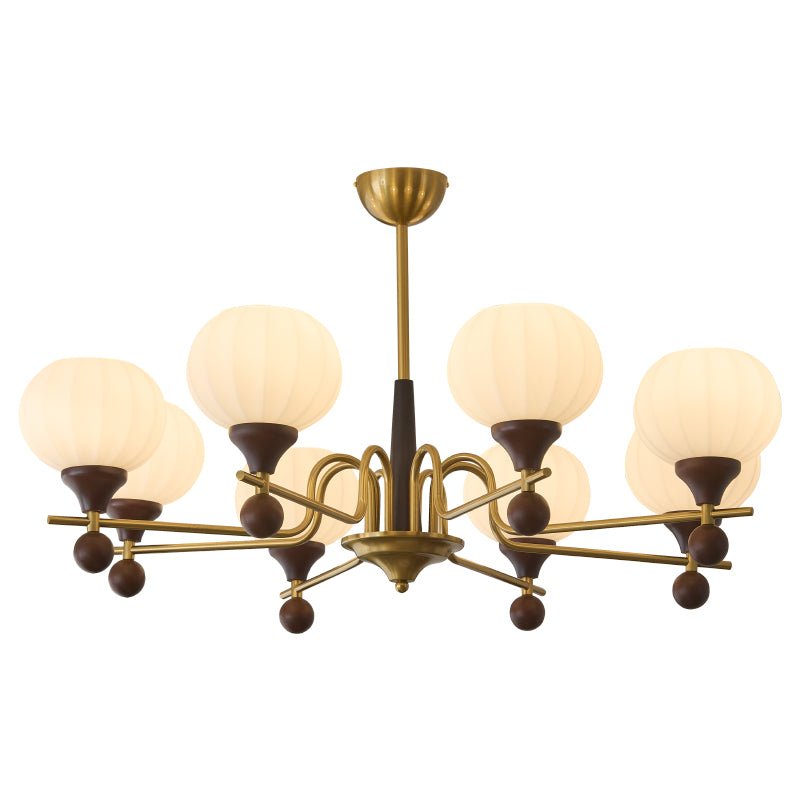 Rovelle Wood Chandelier-Moonnatur
