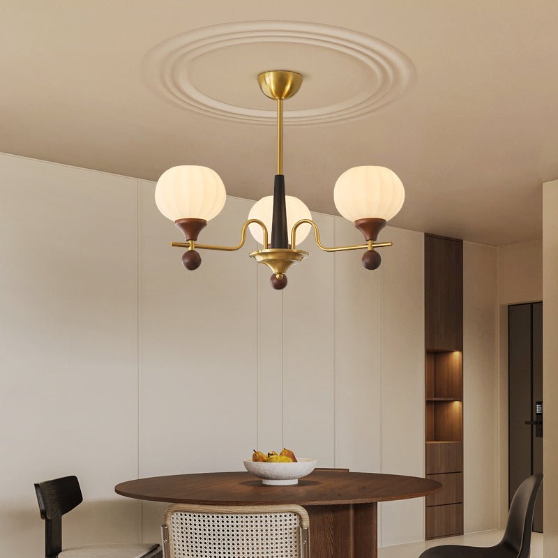 Rovelle Wood Chandelier-Moonnatur