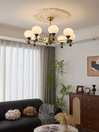 Rovelle Wood Chandelier-Moonnatur