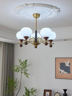 Rovelle Wood Chandelier-Moonnatur