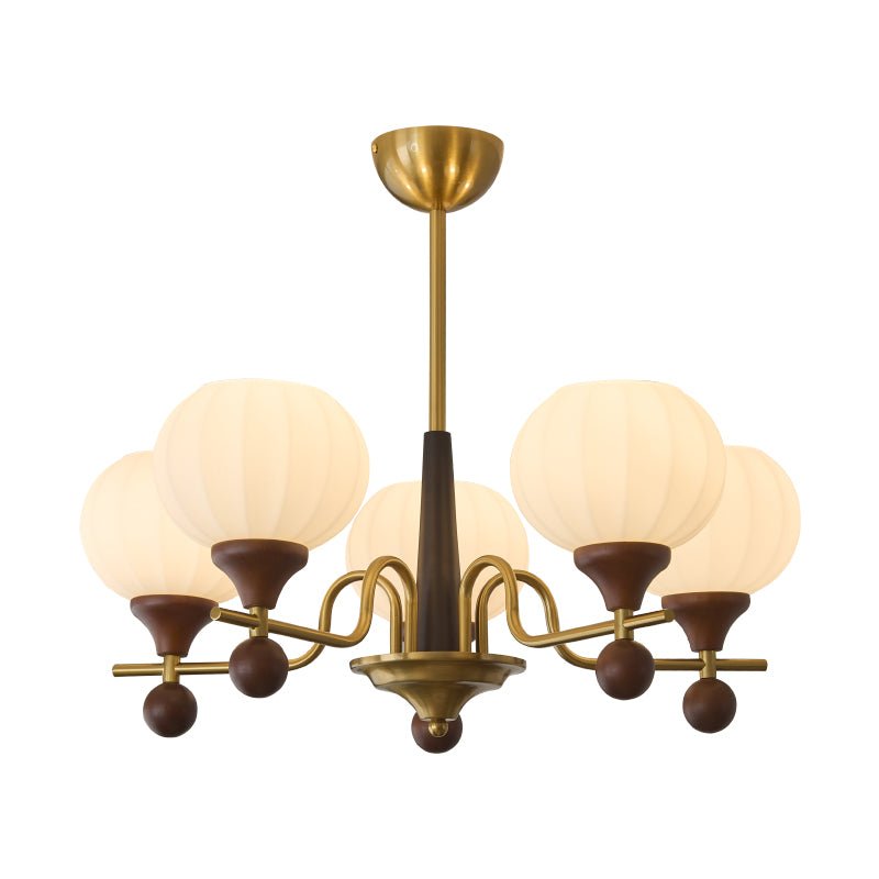Rovelle Wood Chandelier-Moonnatur