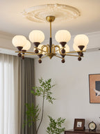 Rovelle Wood Chandelier-Moonnatur
