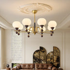 Rovelle Wood Chandelier-Moonnatur