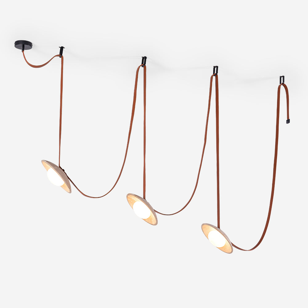 Tardenenora Travertine Chandelier-Moonnatur