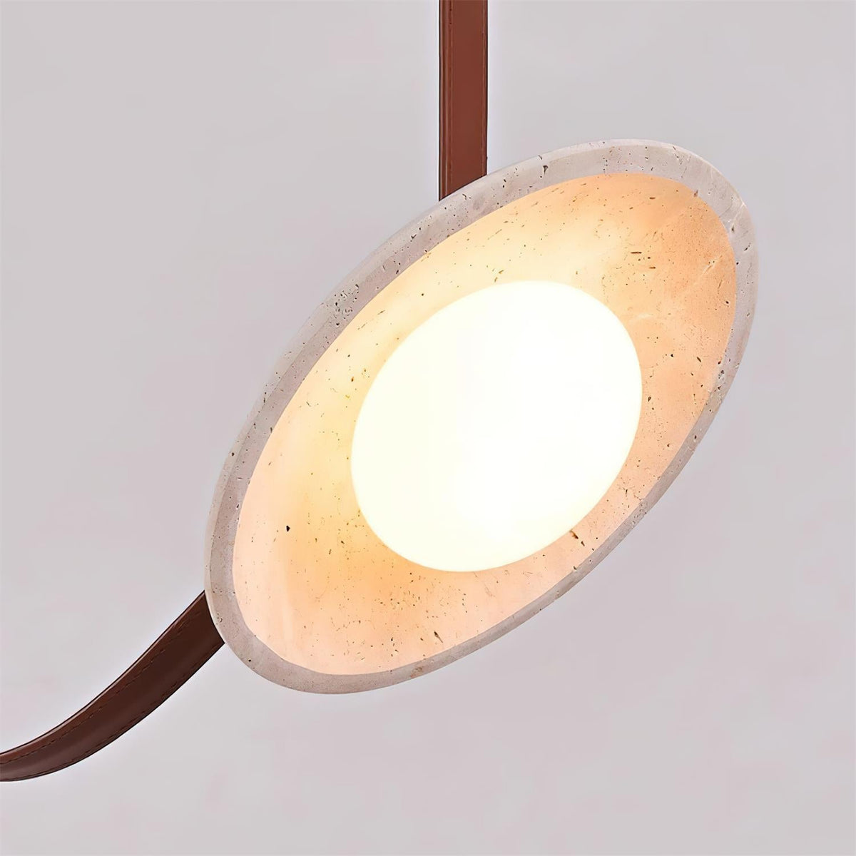 Tardenenora Travertine Chandelier-Moonnatur