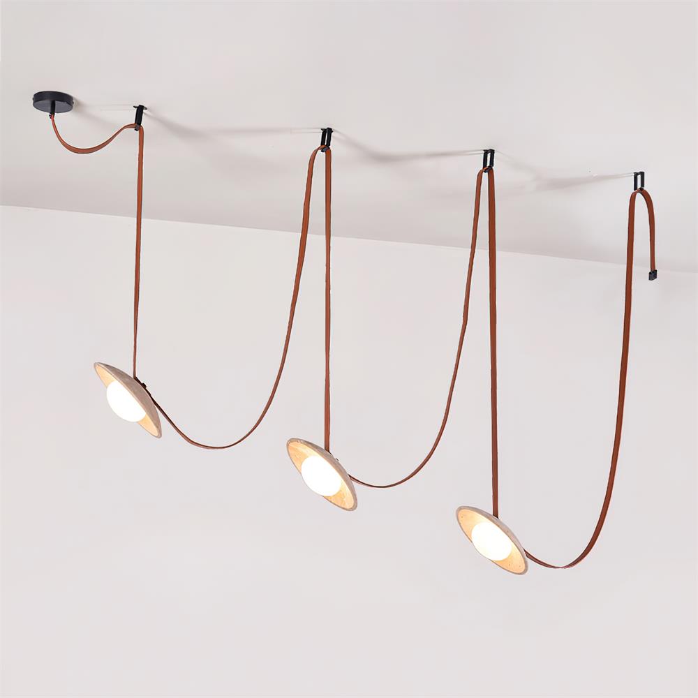 Tardenenora Travertine Chandelier-Moonnatur