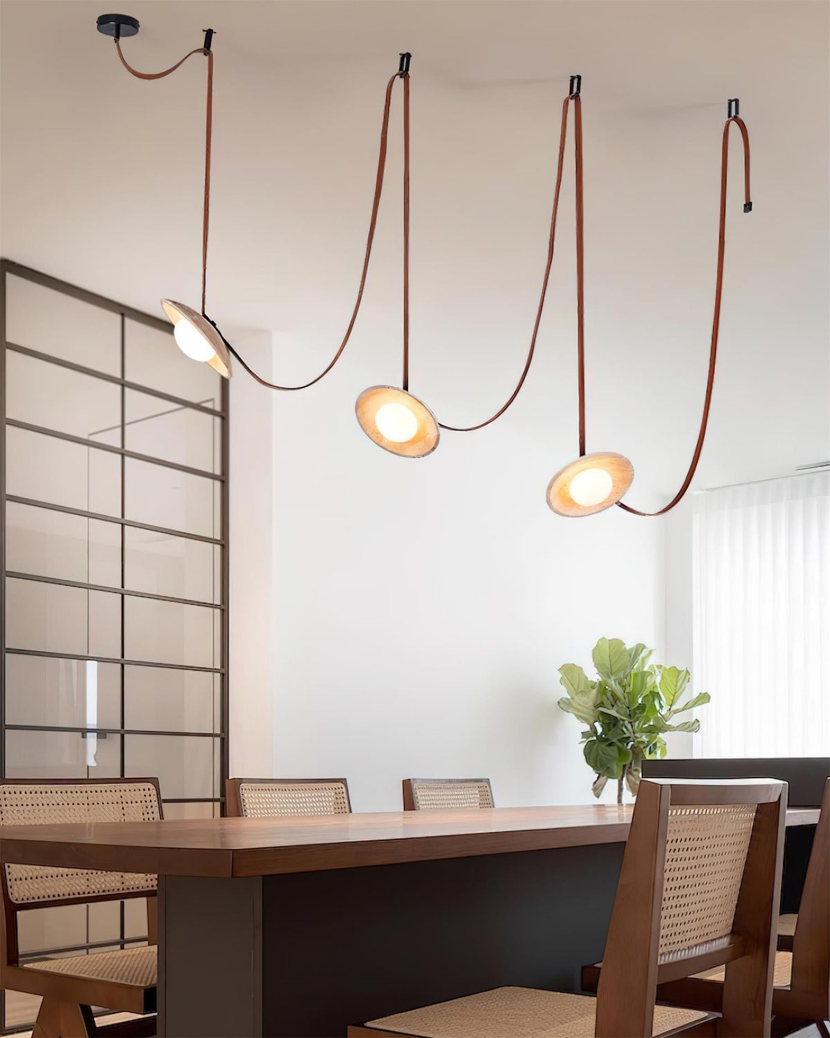 Tardenenora Travertine Chandelier-Moonnatur