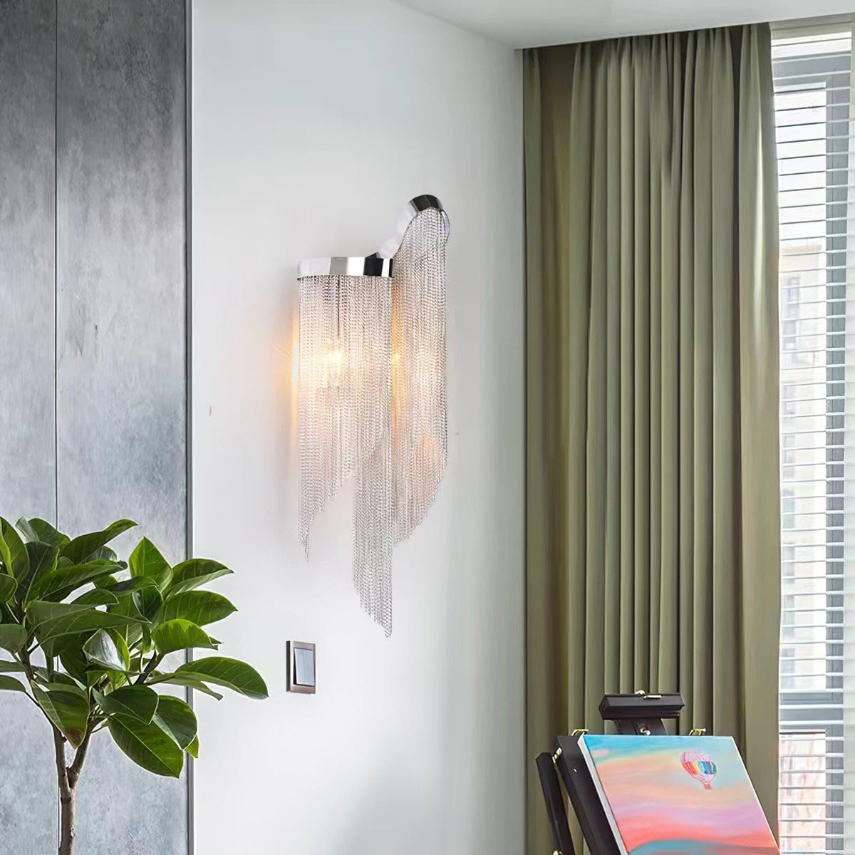 Kestermoss Aluminium Wall Light-Moonnatur