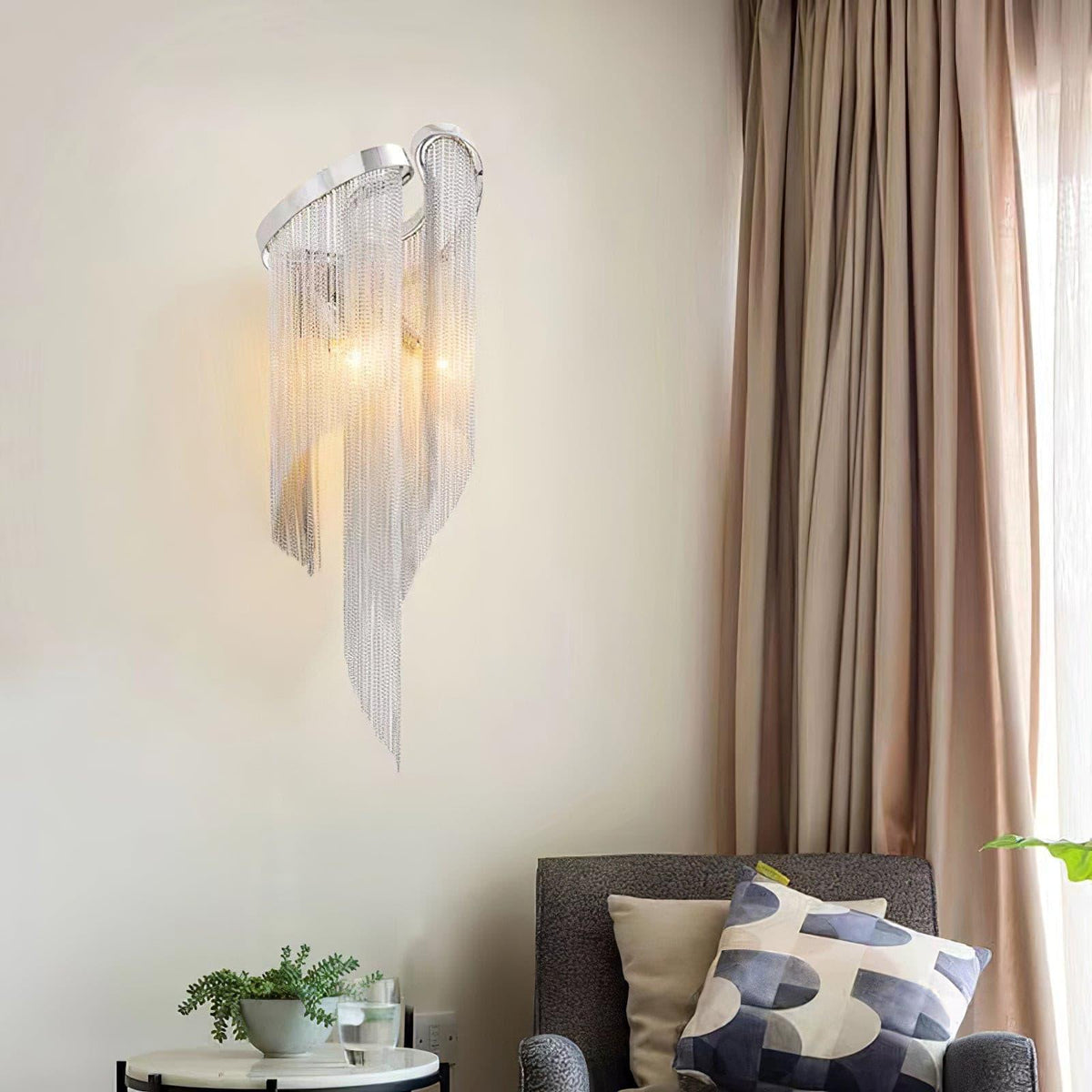 Kestermoss Aluminium Wall Light-Moonnatur