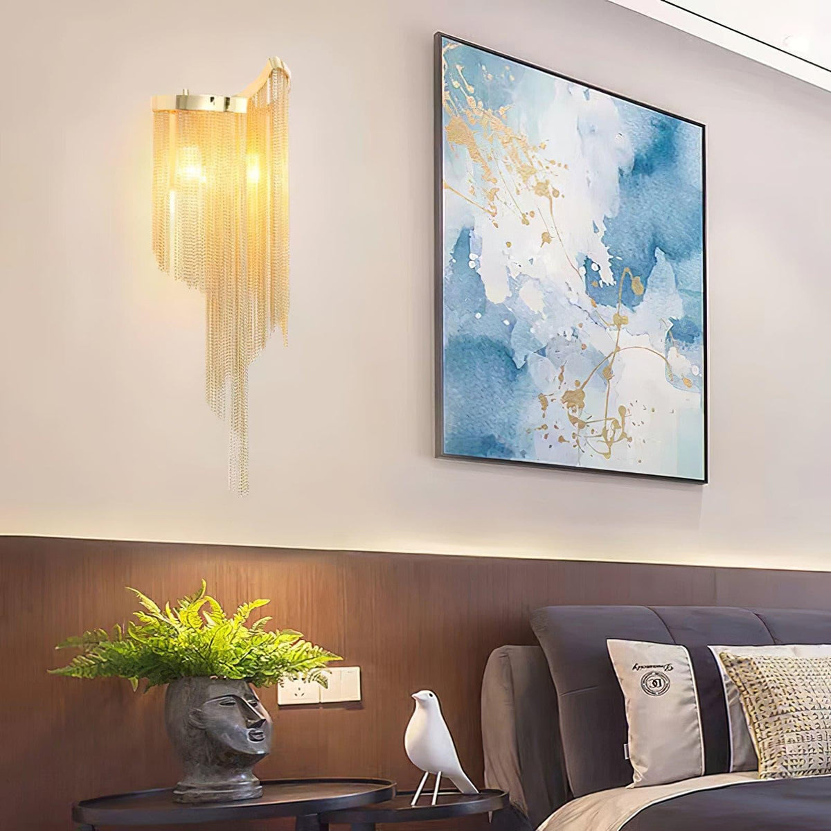 Kestermoss Aluminium Wall Light-Moonnatur